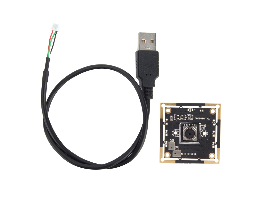 Módulo Câmera Usb Hm5040 com Foco Automático 2592x1944 30fps 65.8°