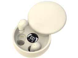 Auriculares Sem Fios Bluetooth Microfone Para Chamadas Controlo Tátil Estojo De Carregamento Ipx5 Lurelia
