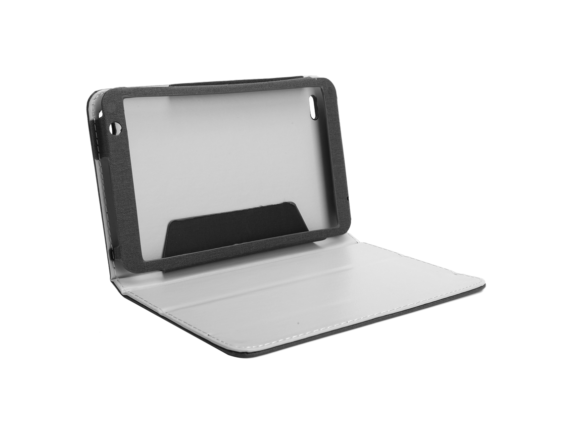 Aetheria capa de Couro para Tablet Teclast P80x Anti queda com Suporte Ajustável Preto