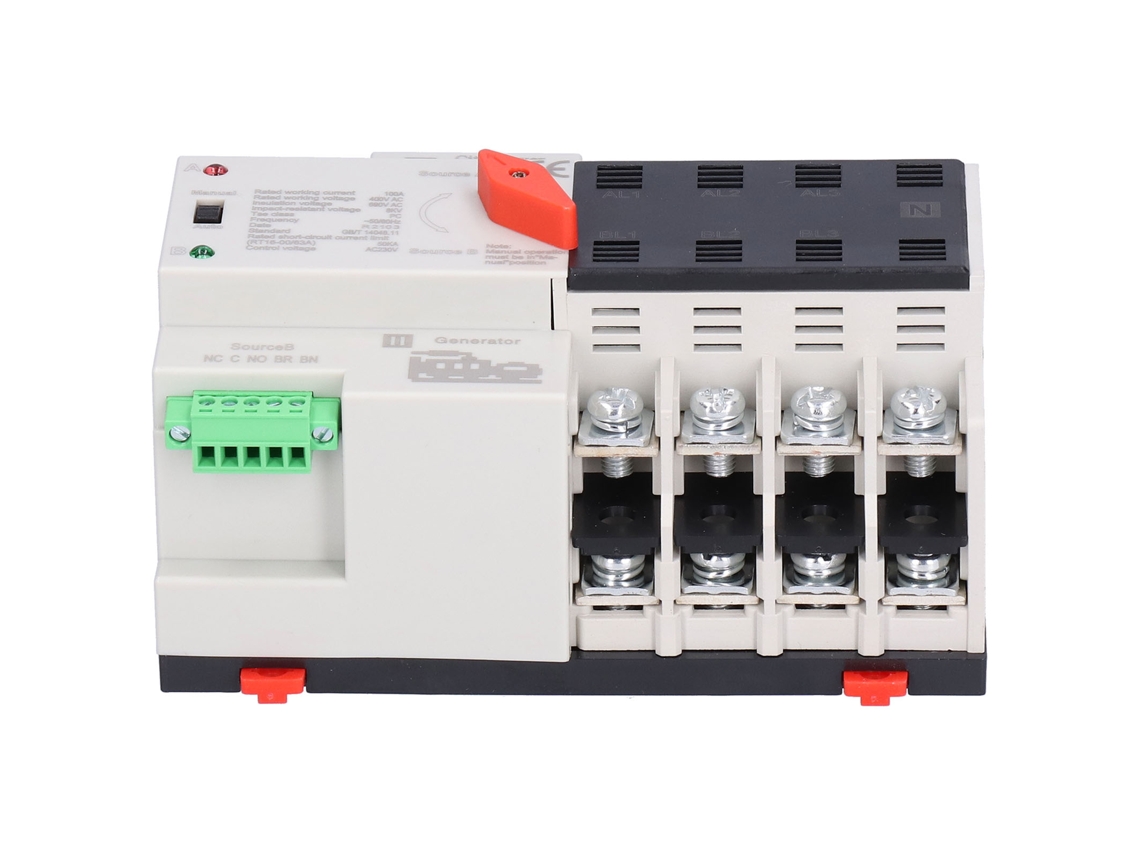 Chave Automatica De Transferencia 4p 100a 400v Ac