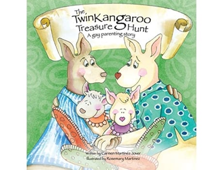 Livro The Twin Kangaroo Treasure Hunt a Gay Parenting Story de Carmen Martinez Jover (Inglês)