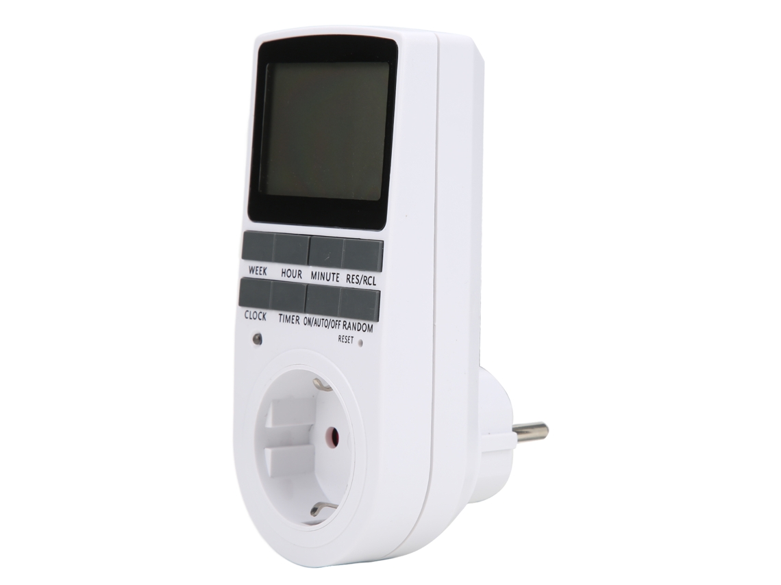 Timer De Tomada Programável Dt01 Interruptor Automático Digital Para Eletrodomésticos Casa