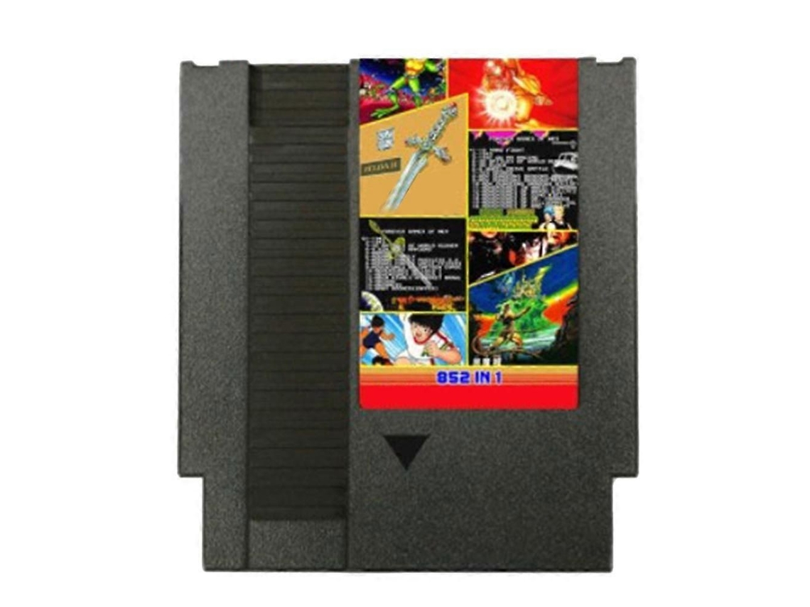 852 Jogos em 1 para Console de Jogos, 405+447 Cartão Preto GOKOCO