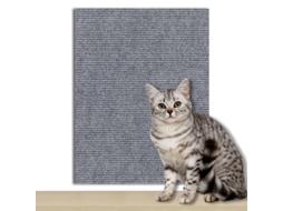 Protetor Anti arranhões para Gatos com Base Autoadesiva, 40x200cm Proteja Sofás, Pisos e Cadeiras Contra Arranhões de Móveis DIGITALLAB (cinza Claro)