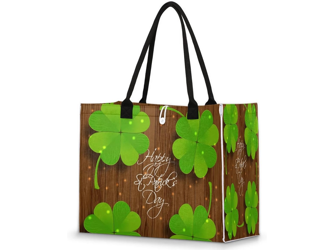 Bolsa Grande Tropicallife com Alça Superior para Mulheres e Meninas 42 X 17 X 33 Cm Designs Estampa do Dia de