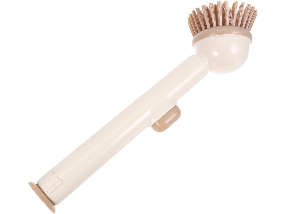 Escova De Limpeza Multifuncional Com Cabo Longo E Antiderrapante Para Pp Pet Profunda Sem Riscos, Com Dispensador De