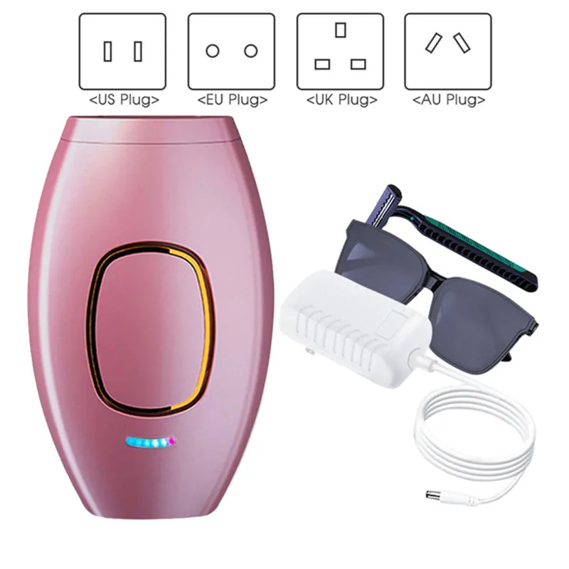 Depilação a laser permanente IPL com 500.000 flashes para mulheres, sem dor. BRILVIBERA