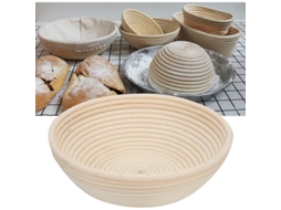 Cesto Banneton Para Pão Artesanal, Para Massa Madre, Fermentação Natural E Padaria Doméstica