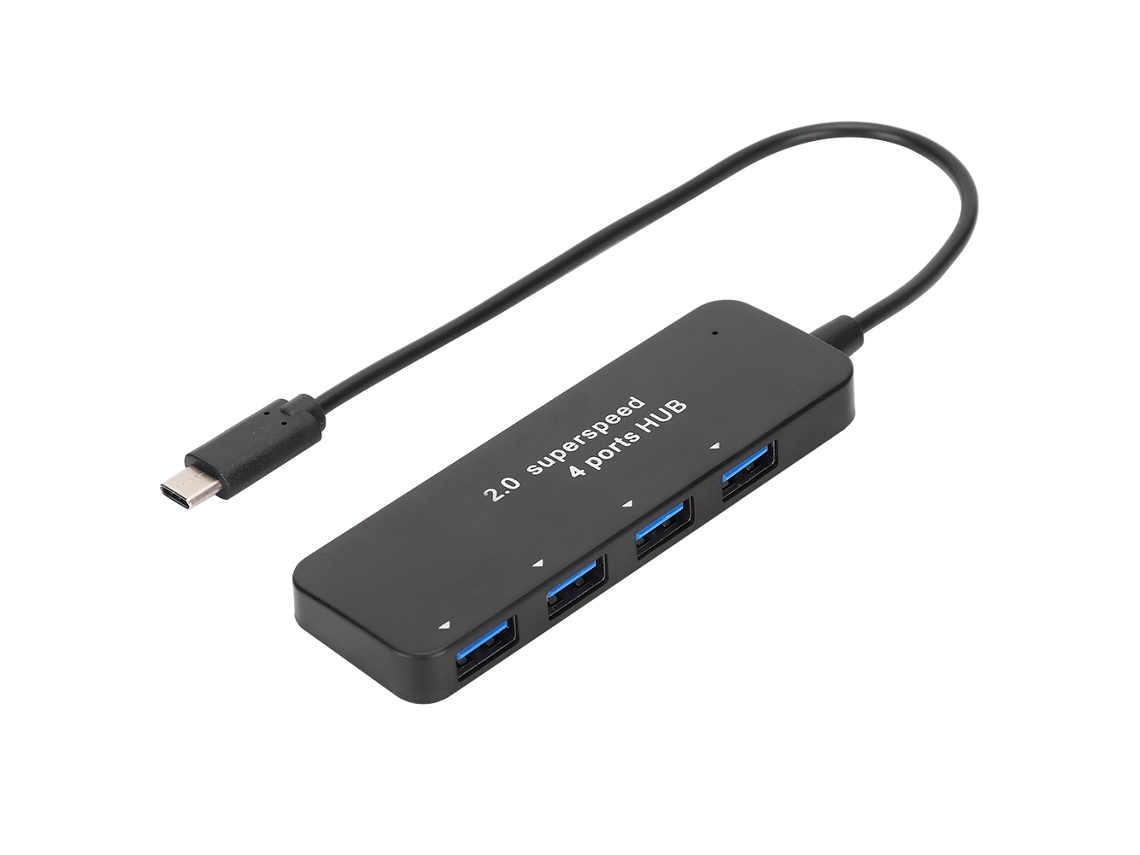 Adaptador Hub Usb c 4 Portas 2.0 LAXISCREED