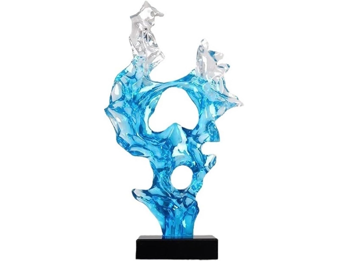 Estátua De Arte Ornamentos Em Resina De Forma Abstrata, Criações Artísticas Únicas,
