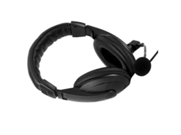 Fone De Ouvido Gamer Preto De Mesa Com Microfone Ly Ebike