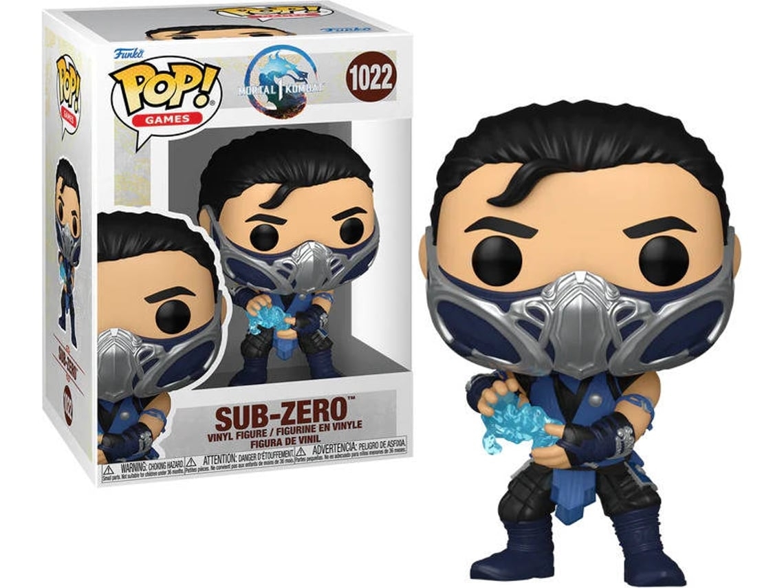 Figura FUNKO Pop! Games: Mortal Kombat 1 - Sub Zero (Outlet Caixa Aberta - Possível Chase)