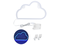 2026 luz de Neon Led para Decoración de Quarto e Bar Lâmpada Noturna Usb/bateria Azul