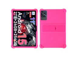 Capa Para Tabwee W90/t90 11 Polegadas Com Suporte Resistente A Impactos Henten Home Fúcsia