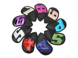 Laxiscreed Pack De 9 Capas De Cabeça Para Taco De Golfe Para Proteção E Estilo