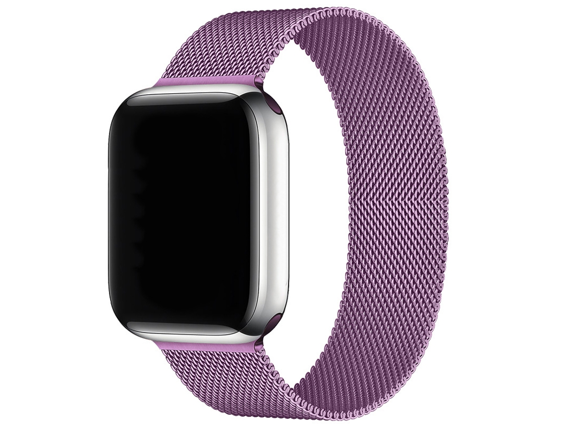 Bracelete Para Apple Watch 38/40/41/42mm Roxo Claro Cuich