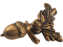 Puxador De Gaveta Em Liga Zinco Formato Bolota Da Fenical Para Cômoda E Estante, Estilo Vintage