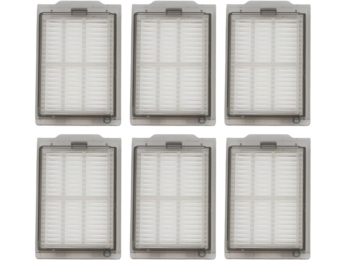 Conjunto De 3/6 Filtros Laváveis Para Aspiradores Pó Plus 405 E 505