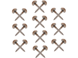 Conjunto de 20 Healeved Tachas Decorativas para Estofamento, Reparo Móveis e Decoração Sofás Acessório Renov