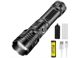2026 lanterna Led Xhp50 5000 Lúmenes Recargable Usb Impermeable Ajustable 5 Modos para Camping Senderismo