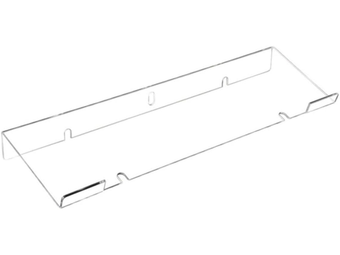 Suporte de Teclado Ergonômico Amosfun em Acrílico com Superfície Lisa para Organização da Mesa, Simples e Incl