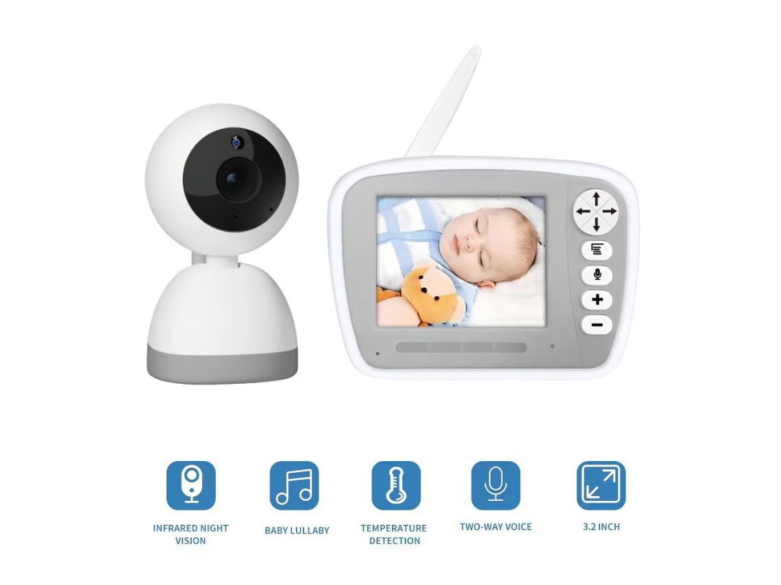 Interfone Para Bebê Ohpa Jlt D302 Branco