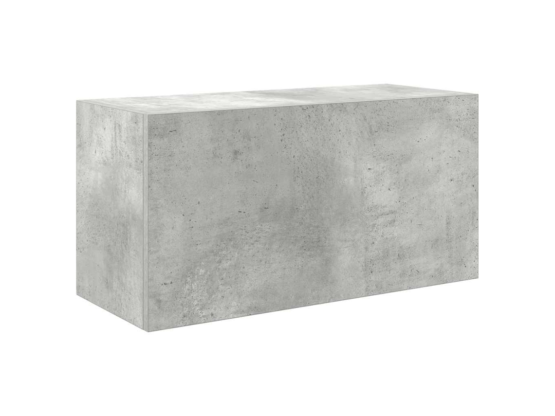 Bathroom Wall Cabinet, Bathroom Wall Cabinets Vidaxl Cinzeto Madeira Processada (60 X 25 X 30 Cm)