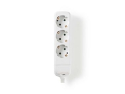 Extensão com 3 tomadas  3680 W | 230 V ~ 50/60 Hz |Branco