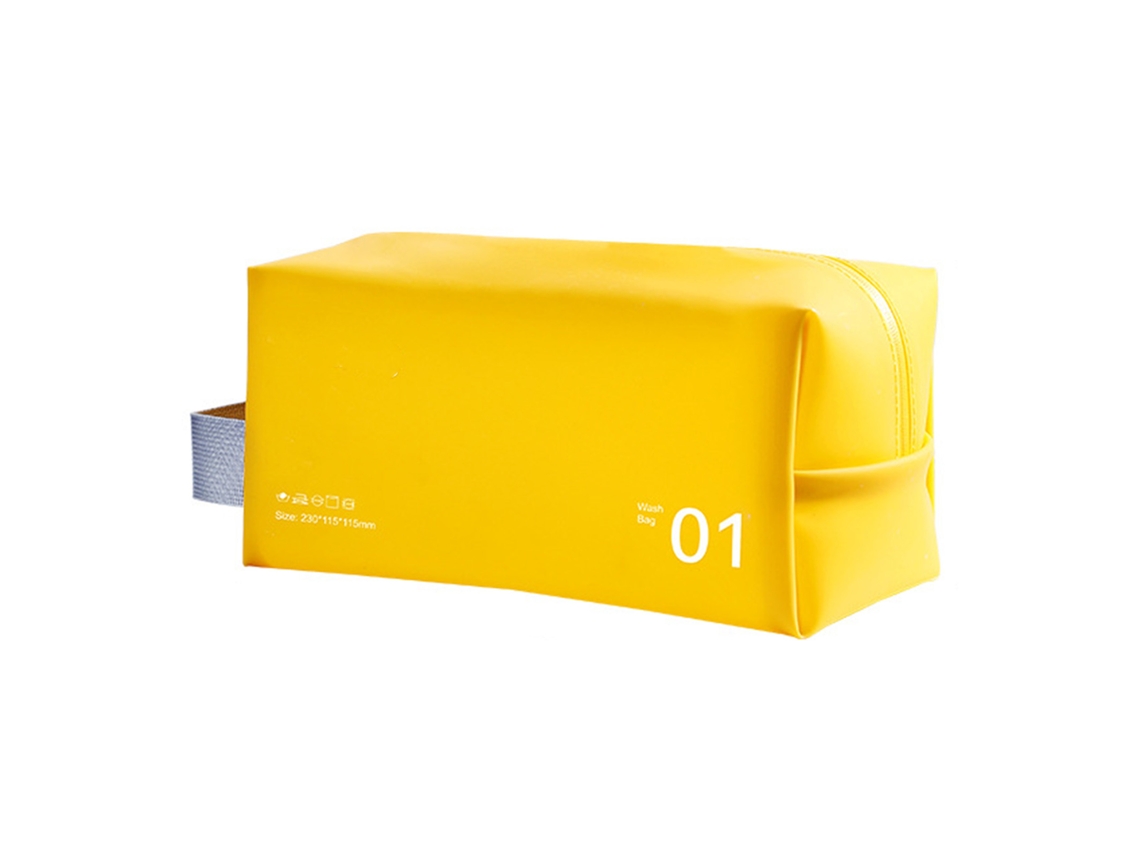 Bolsa de Maquiagem PVC à Prova D'água com Grande Capacidade para Viagem com S/MARCA