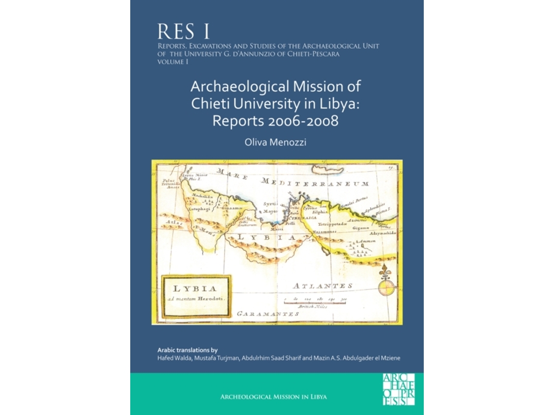 Livro Archaeological Mission of Chieti University in Libya Reports 2006-2008 de Oliva Menozzi (Inglês)