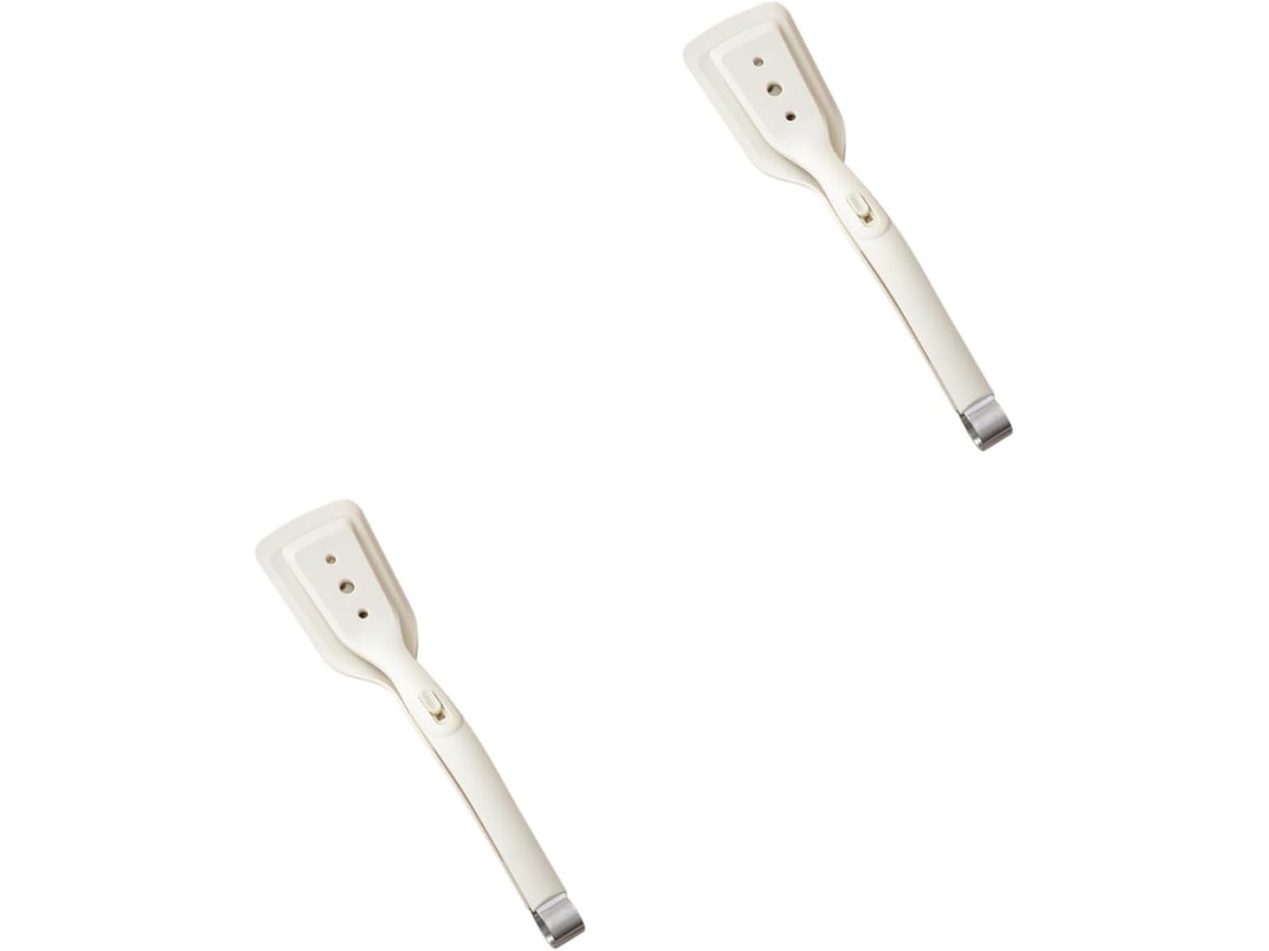 Conjunto De 2 Espátulas Silicone Magiclulu Com Pinças Antiderrapantes Para Servir Na Cozinha, Churrasco E Grelhados