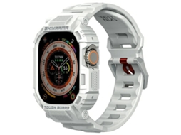 Pulseira Mecha Cover 2 em 1 para Apple Watch 49 mm, conjunto multifuncional Skinarma
