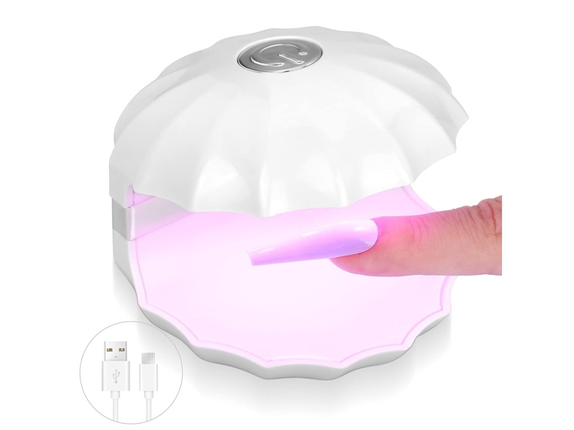 Mini Lâmpada Led Para Unhas, Secador De Unhas Portátil Usb De Secagem Rápida Com Luz Uv Led Para Unhas E Unhas De Gel