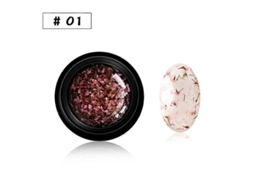 Gel de Unha Flor Seca Polonês Uv Led Esmalte Unhas Não Danifica Inofensivas para Design Arte GOKOCO