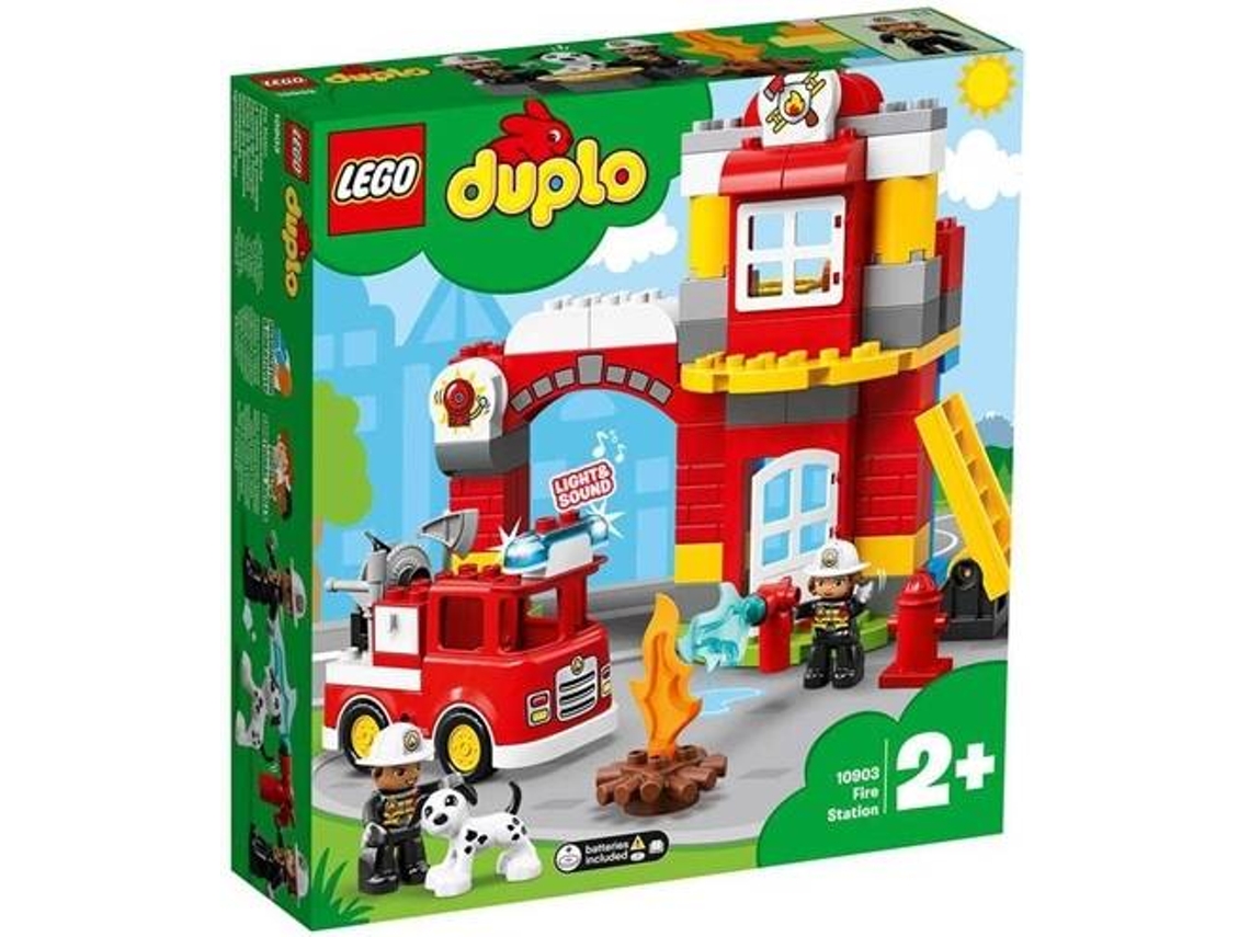 LEGO Duplo: Quartel dos Bombeiros - 10903 (Idade mínima: 2 - 76 Peças)