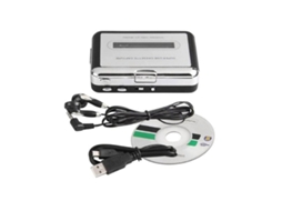 Leitor de cassetes USB /hh/, conversor de cassetes para MP3, captura de áudio, leitor de cassetes, como mostrado no Slowmoose