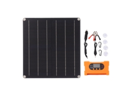 Kit Painel Solar 25w 18v Monocristalino | S/MARCA