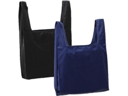 Saco de Compras Reutilizável 2 Pack Saco de Supermercado Lavável Eco friendly Nylon Saco Dobrável para Uso Diário GOKOCO