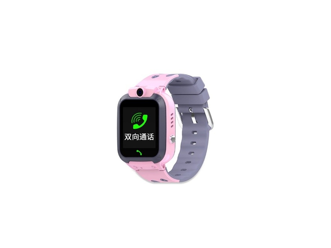 Smartwatch Infantil À Prova D'Água Ip67 Versão em Inglês Infantil Rosa