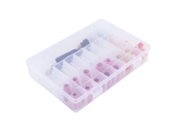 Set De 55 Peças De Acessórios Para Soldadura Tig: Copo De Vidro, Conector, Pinça De Eletrodo E Tampa Dianteira De Ptfe Para Wp 17 18 26