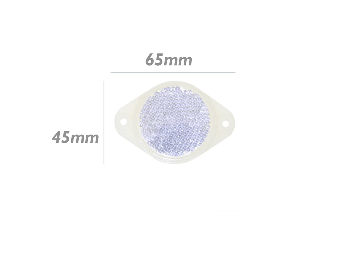 Espelho Reflector Catadioptric para Fotocélula Fotoelétrico 37Mm