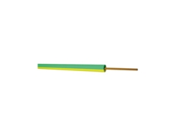 Rolo De Cabo Flexível 100m Verde/amarelo Gsc (1x2,5mm)