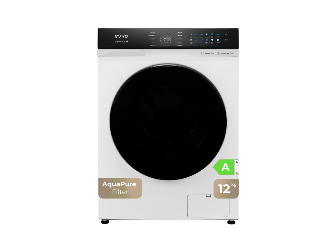 Máquina de Lavar Roupa Lavadora EVVO Supernova U12