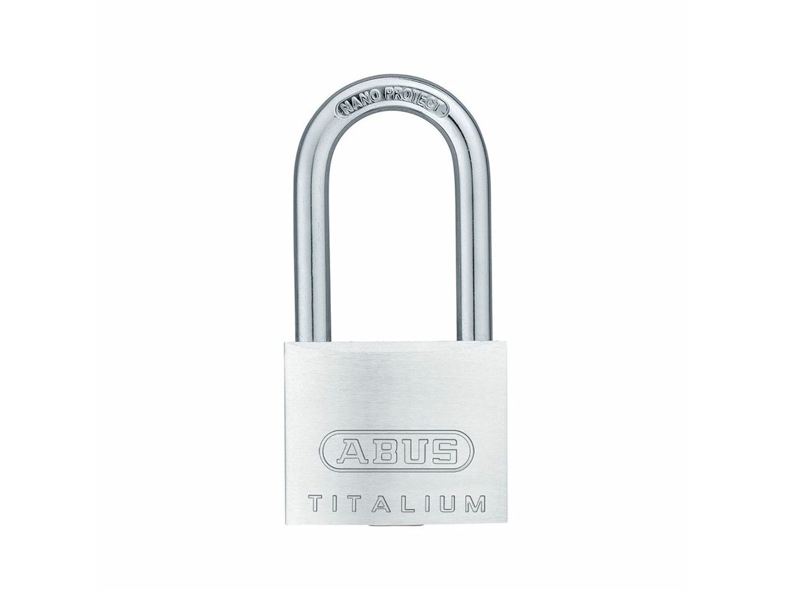 Cadeado com Chave ABUS Titalium 64Ti/20Hb20 Aço Alumínio Comprido 2 Cm