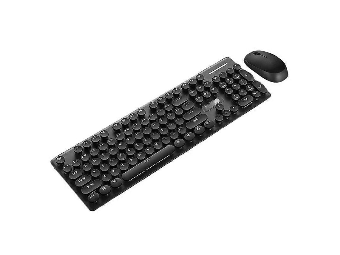 Conjunto De Teclado E Mouse Sem Fio Recarregável Para Laptop Everley891