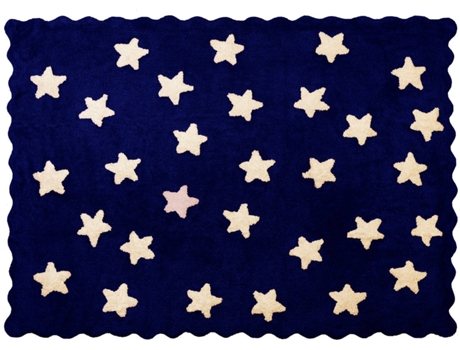 Tapete ARATEXTIL Eden (Algodão - Azul - 120x160cm)