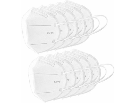 Máscara de Proteção KANGXU Respirável KN95 FFP2 (10 un)