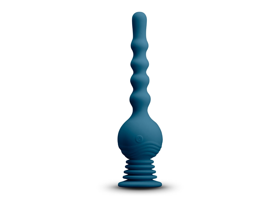 Vibrador Anal Cassini Preto NS NOVELTIES Revolution (Azul - ABS - Ø 3,4 cm)