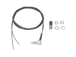 Sensor óptico fibra reflexivo probe cable com rosca m6 0 830mm componente eletrônico S/MARCA