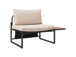 Assento Outdoor Aço 2 Pcs Cinzento Acastanhado Aço MAISON EXCLUSIVE (sem dimensões)